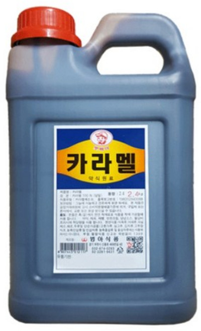 범아식품 카라멜 2.4kg, 3개