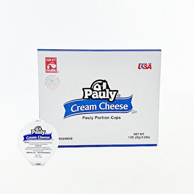 폴리 크림치즈 컵 28g x 20개 (1박스) [아이스박스포함]