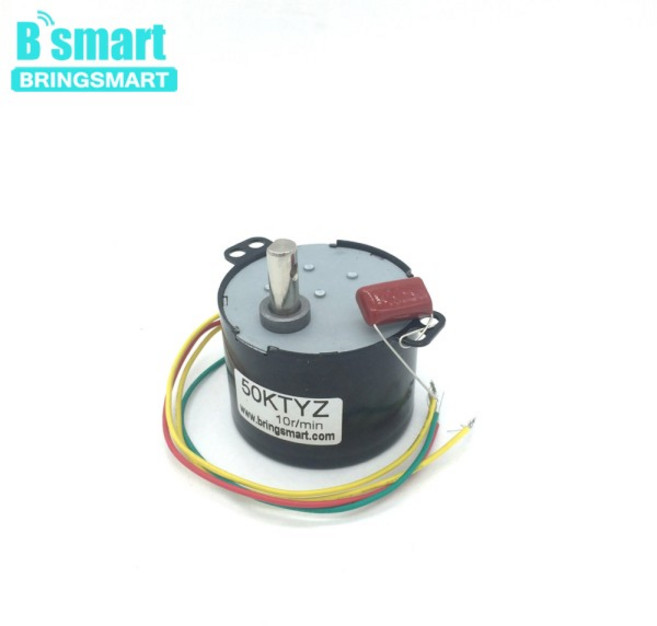 50KTYZ 220V AC 영구 동기 모터 가역 기어 220v 낮은 RPM 6-10W, 04 220V 5rpm, 1개
