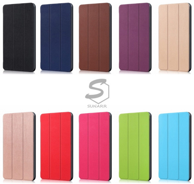 갤럭시탭S6 10.5 T860 T865 T866 5G SKIN 가죽 태블릿 케이스, stc014 블루, 1개