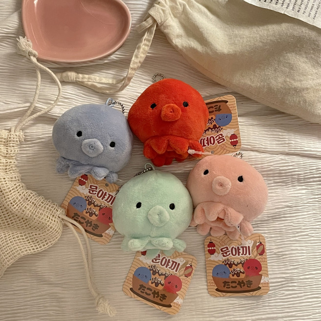 타코 문야끼 리버시블 인형 키링