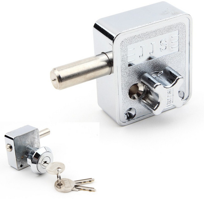 JJS J-2000 강화유리 현관문 유리문 보조키 잠금장치, JJS J-2000하부 보조키