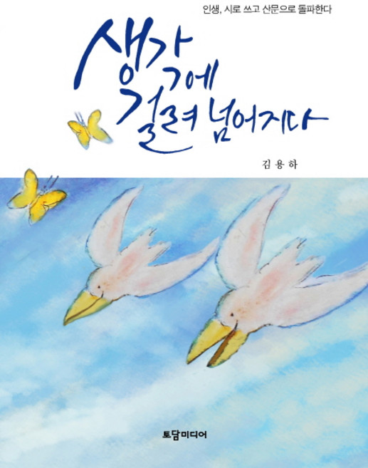 생각에 걸려 넘어지다:인생 시로 쓰고 산문으로 돌파한다, 토담미디어, 김용하