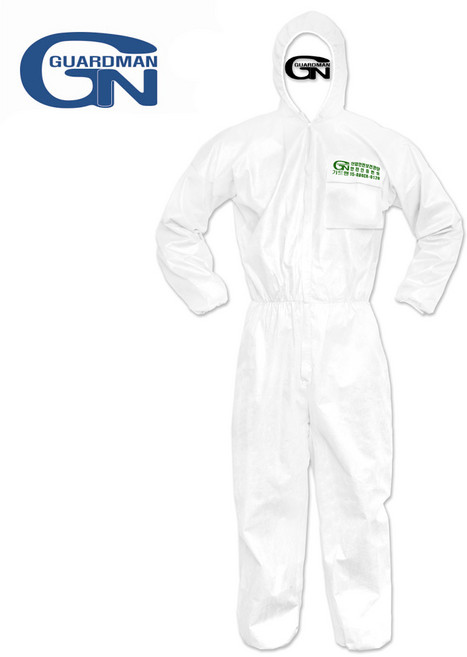 가드맨 CS원피스 보호복 분진 정전기방지 2XL 1개