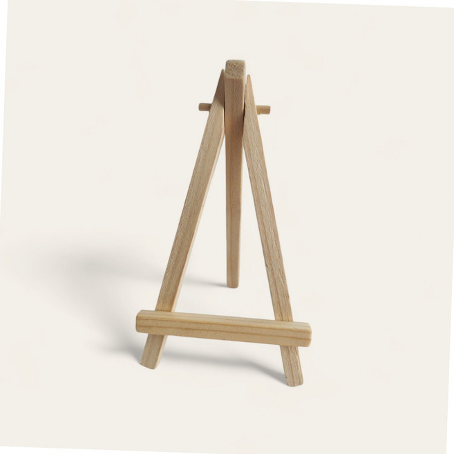 원목 미니 이젤 액자 거치대 탁상용 받침대 전시용이젤 사진거치대 메뉴판거치대