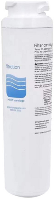 MSWF 냉장고 정수 필터 GE MSWF 101820A 101821B RWF1500A 대체품 NSF 42372 인증, 04 1Pc, 1개