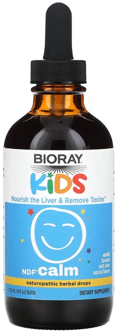 Bioray 어린이용 NDF Calm 자연 요법 허브 드롭 바닐라 118ml(4fl oz), Bioray어린이용NDFCalm자연요법허브드롭바닐라11, 1개, 118ml - 쿠팡