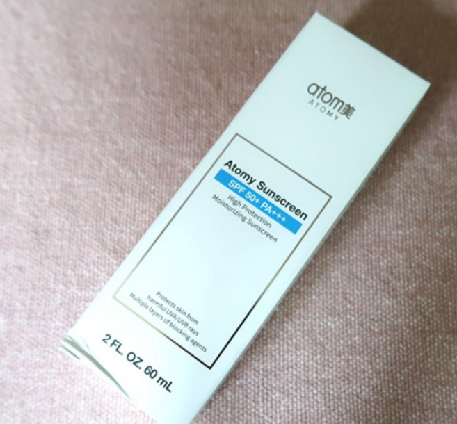 애터미 선크림 화이트 SPF50+ PA+++, 3개, 60ml