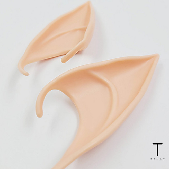 귀 모형 뾰족귀 할로윈 코스프레 소품 엘프 귀 대형