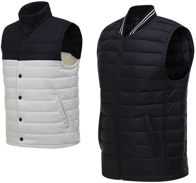 마스터베어 엑스트라 투어핏 남성 골프 패딩조끼 모음 (2종 택1)