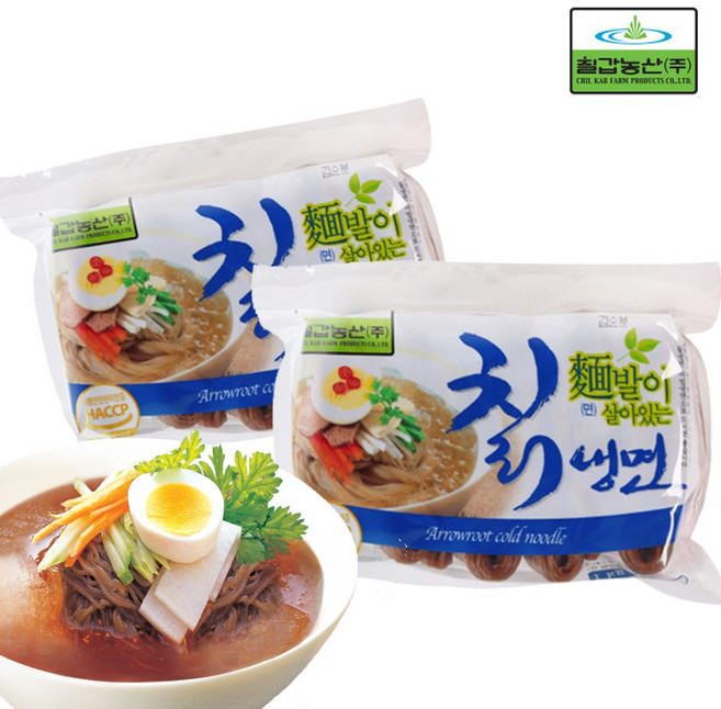 칠갑 칡냉면 1kg 5개
