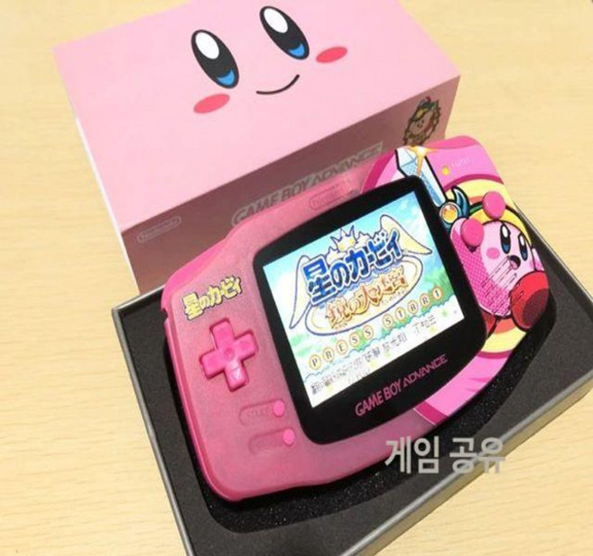 GBA 게임보이어드밴스 백라이트버전 록맨 일본어 버전 패키지, 일본 버전, 패키지 1, IPS한정판스타카비