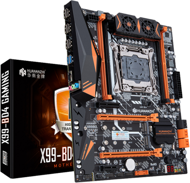 華南金牌 X99-BD4 DDR4 主機板 (X99/一年保固/玄呈科技)