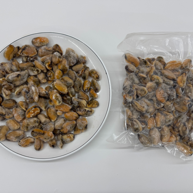호진이네 냉동 자숙 홍합살 손질 깐 홍합살, 2개, 500g