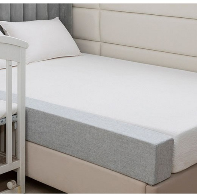 티지피 침대틈새쿠션 침대사이 쿠션 대형 중형 소형, 그레이