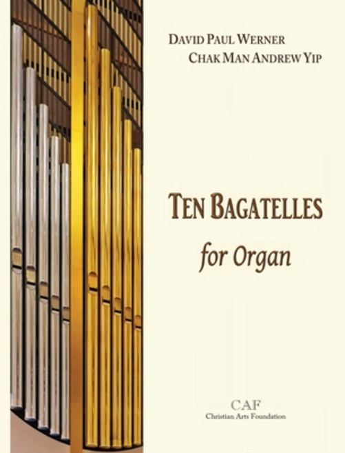 (영문도서) Ten Bagatelles for Organ Paperback, Christian Arts Foundation, English, 9789881882028