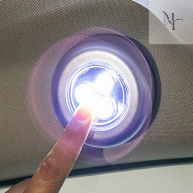 만트라샵 3구 LED 미니등 침대조명 차량실내등램프 천장조명 심플한조명 간접조명등 귀여운무드등 아기수면등