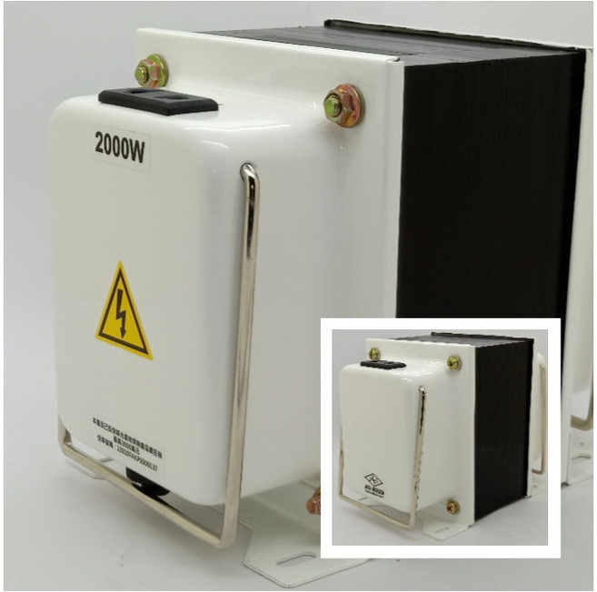 JOSHIN專利變壓器110V轉230V雙向升降壓攜帶式500W-2500W(附電源線 過載保護器), 1個