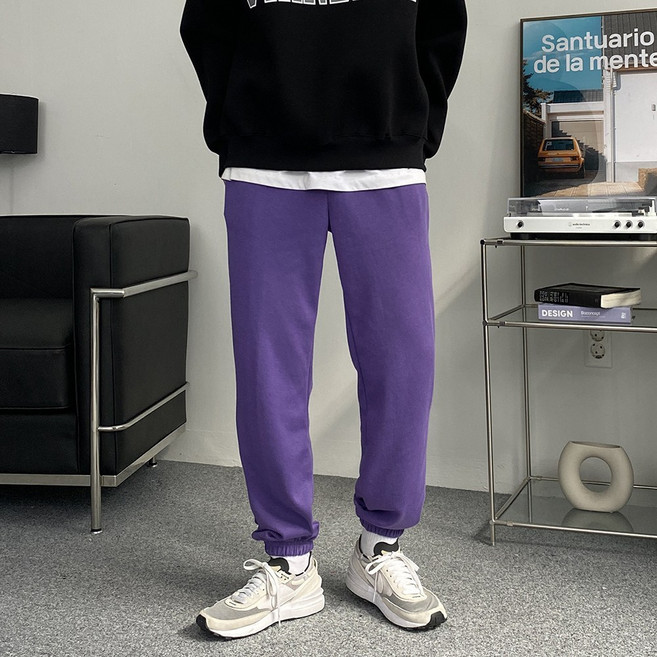 맨즈피플 빅사이즈 사계절 남자 밴딩 트레이닝 조거팬츠
