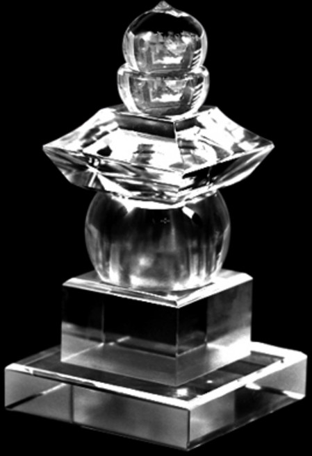 힐링젬 천연보석 백수정 원석 보석 사리장엄 24BU-135Q, 1개