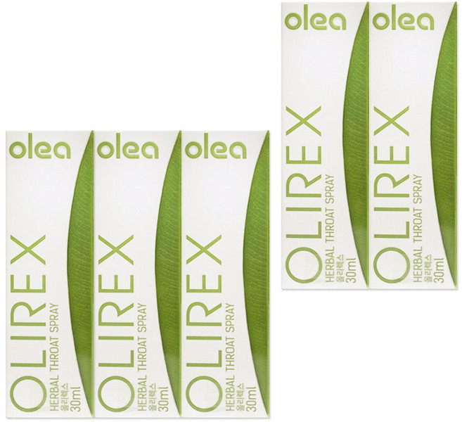 아주약품 올레아 올리렉스 30ml 목스프레이 프로폴리스, 5개