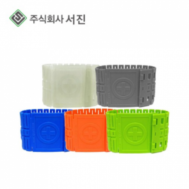 로하스 각반 우레탄재질 반영구적 건설용 산업용 현장, 회색, 1세트