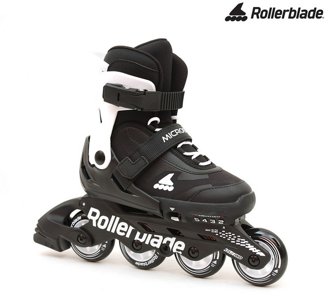 롤러블레이드 아동용 인라인스케이트, 마이크로블레이드 블랙, 1개