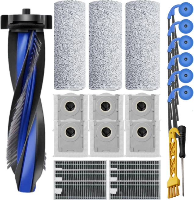 비브랜드 호환 에코백스 T90 프로 옴니 직배수 소모품, 1개, 24pcs