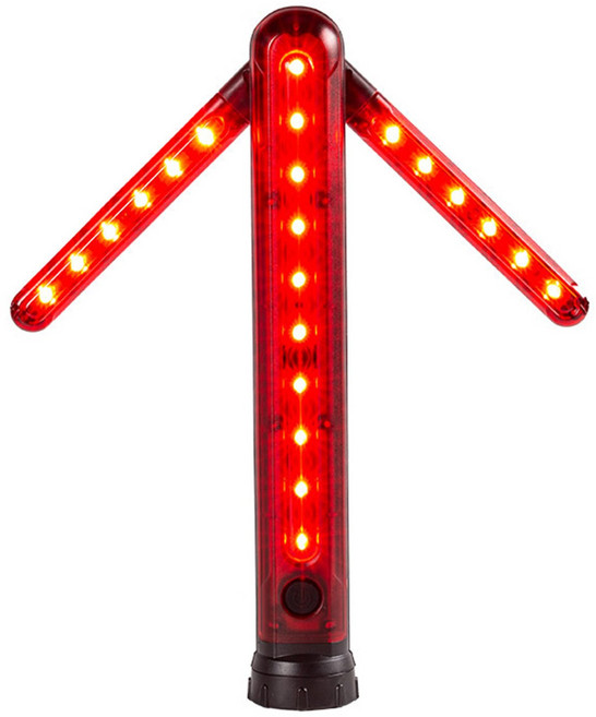 화살표 바 라이트와 호환되는 차량 충전식 교통 안전 화살표 신호등 경고 바 LED 비상등 ABS와 호환됩니다, 1개