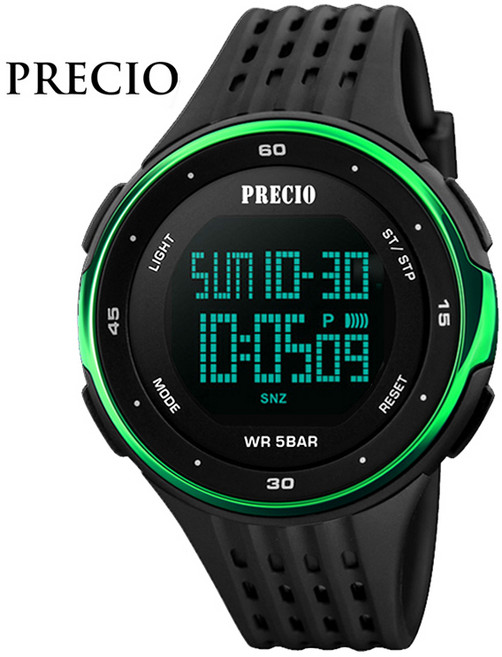 프레시오 스포츠 군인 군대 군용 전자손목시계 N19