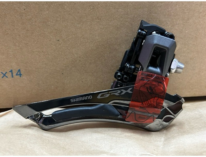Shimano GRX FD-RX820 前變速器 2x12速 中變, 1個