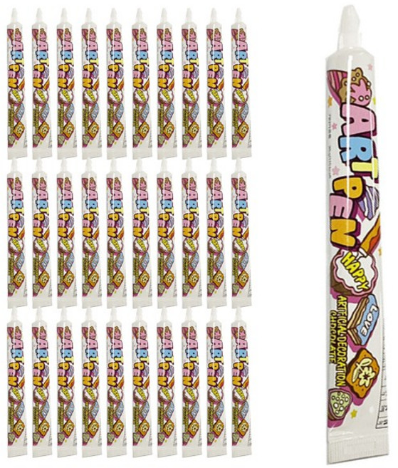 초코아트펜 화이트컬러 20g x 30개