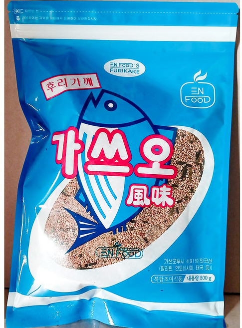 이엔 가쓰오후리가케 500g 청색 맛가루 고명용 업소용, 1개