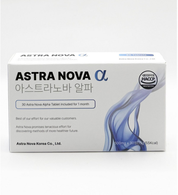 아스트라노바 알파 국내최초 식이지방 흡수억제 특허원료, 1개, 30정