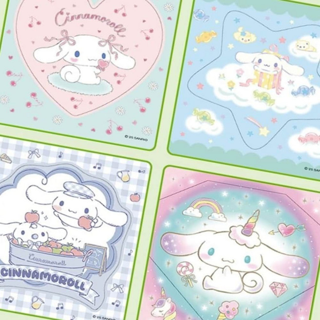 시나모롤 빅 스티커 미니북 코디 수집 집콕놀이 enj+48736Vg