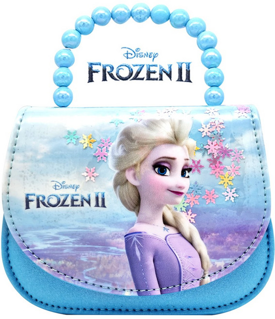 겨울왕국 엘사 눈꽃블루 여아크로스백 초등핸드폰가방