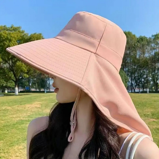 시너싹스 UV 자외선차단 아쿠아 플랩캡 햇빛가리개 모자