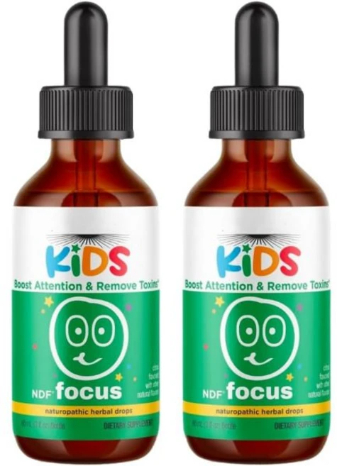 베스트 번들 - 어린이용 NDF 포커스 (2온스) x 2병 - 쿠팡