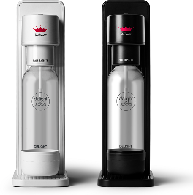딜라이트소다 폴 바셋 자동 탄산수제조기, 화이트