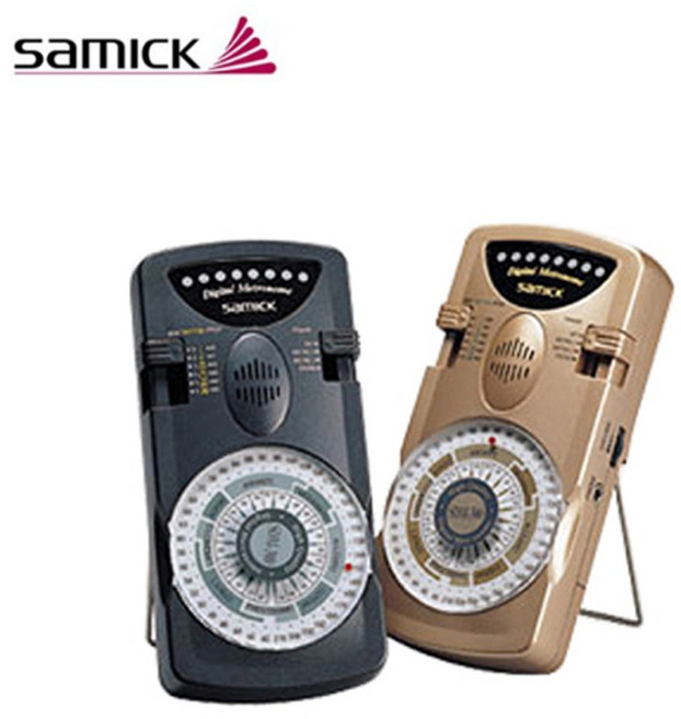 SAMICK - 삼익 SDM-300 전자 박자기 (메트로놈-튜너-피치), Black, 1개