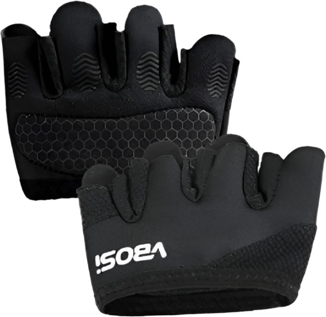 모어벨 굳은살 방지 장갑 헬스 운동, 1개, 블랙