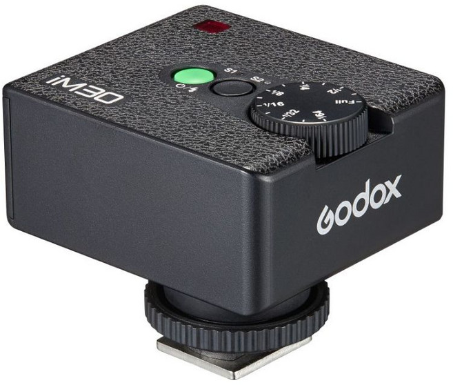 Godox 神牛 iM30 單熱點機頂閃光燈 GN15 手動級光感閃光燈 體積小巧 7檔13級調光 公司貨 王冠攝影, 1個