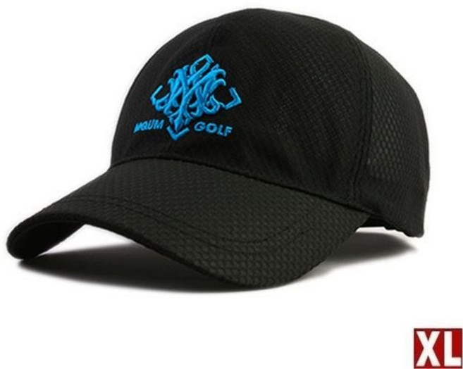 여성남성 쇼미캡 한국 빅사이즈 큰머리 얼굴 메쉬 디아 골프캡, 네이비, 본상품선택