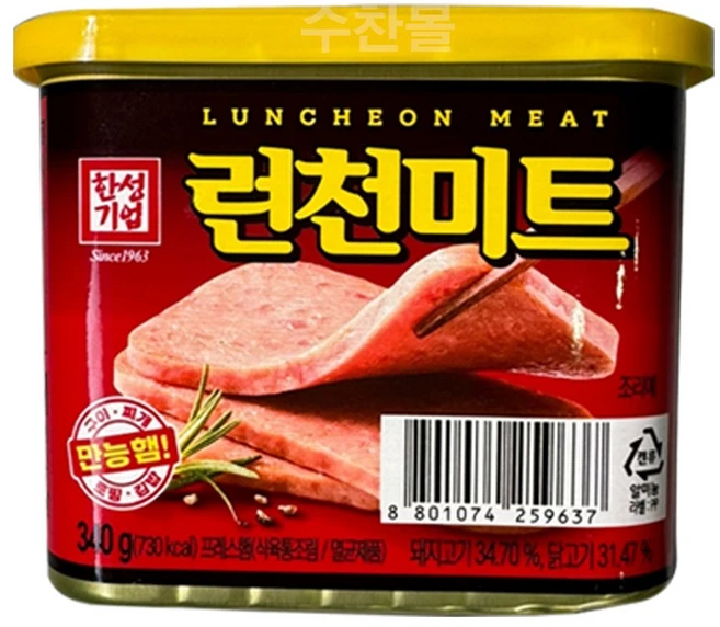 한성기업 런천미트, 340g, 24개 - 쿠팡