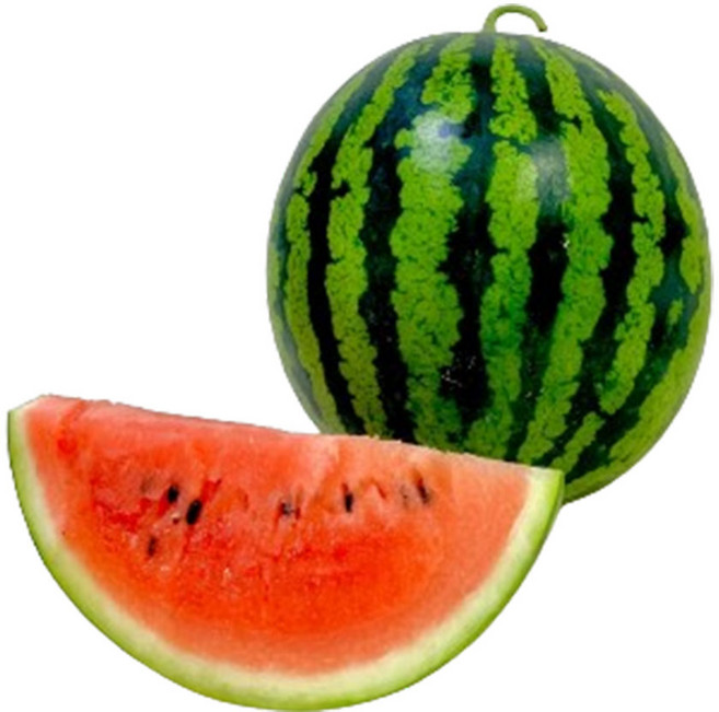 새콤푸룻 농협 당도선별 부여 굿뜨래 꿀 수박, 1개, 6kg~7kg 내외