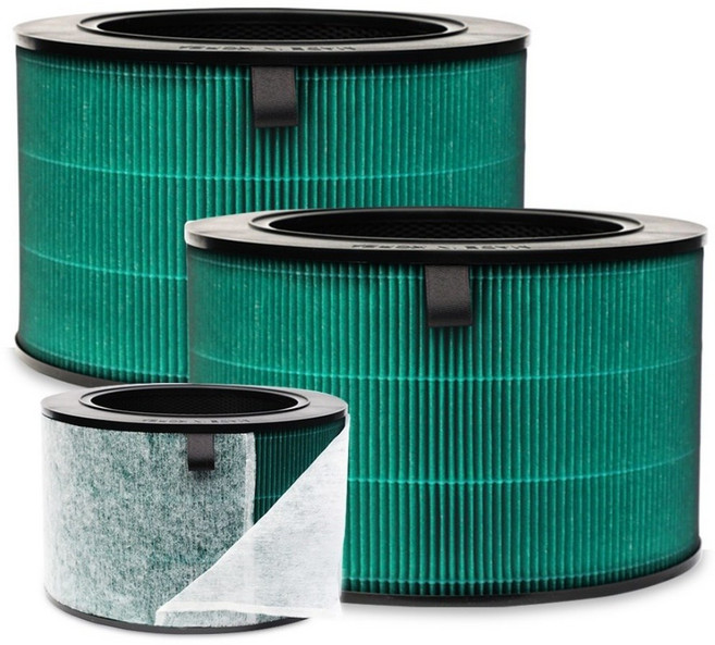 환경필터 LG 엘지 360 공기청정기 퓨리케어 호환 헤파필터 + 탈취필터 + 필터세이퍼 세트, LG 360(고급형 2개), 1개