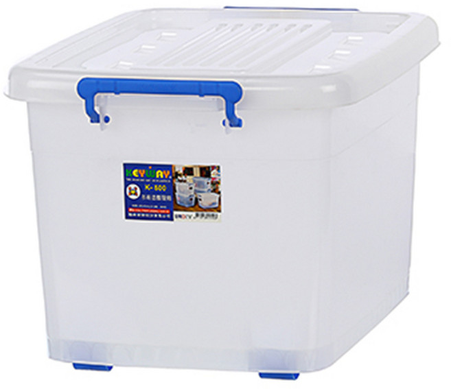 聯府 厚款滑輪整理箱, 90L-K800, 1個