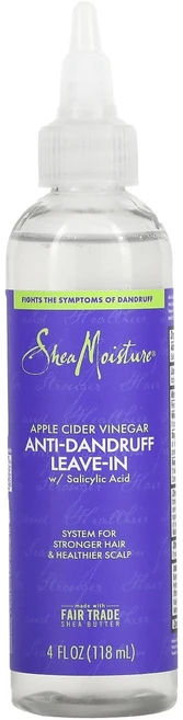 SheaMoisture 비듬 방지 리브인 애플 사이다 식초 118ml(4fl oz), SheaMoisture비듬방지리브인애플사이다식초118m, 1개, 118ml - 쿠팡