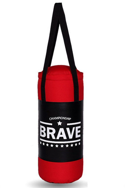 브레이브 어린이 가정용샌드백 높이53cm, 레드