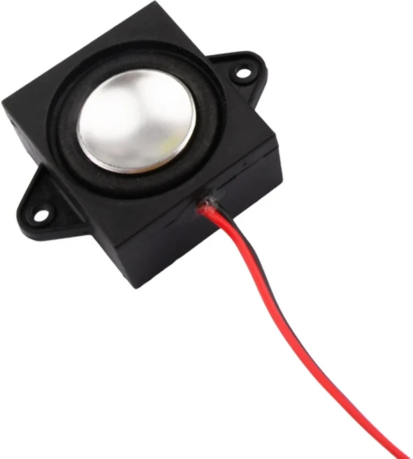 1pc 4 옴 3 와트 2831 사운드 캐비티 스피커 전체 범위 소형 마이크로 모바일 크기 전원 공급 장치, 01 육군 녹색